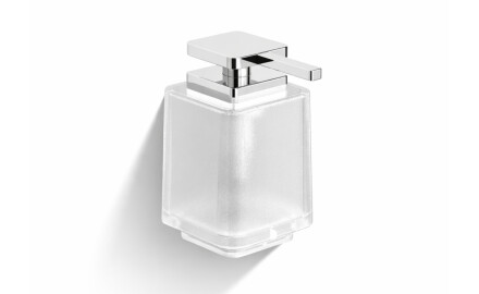 NEXT – Liquid soap dispenser, without handle / chrome, frosted glass