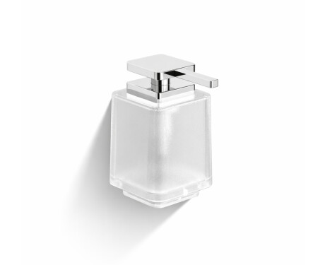 NEXT – Liquid soap dispenser, without handle / chrome, frosted glass