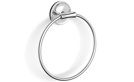 MONACO – Towel hook – ring / chrome