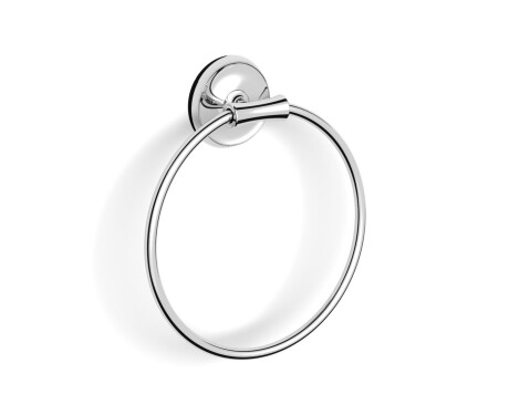 MONACO – Towel hook – ring / chrome
