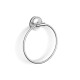 MONACO – Towel hook – ring / chrome #1