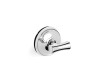 MONACO – Double towel hook / chrome