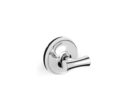 MONACO – Double towel hook / chrome