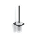 KOBE – Wall-mounted toilet brush / matt black #1