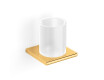 MILANO – Cup holder / glossy gold, matt glass