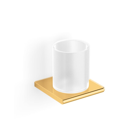 MILANO – Cup holder / glossy gold, matt glass #1