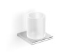 MILANO – Handle with cup / chrome, matt glass