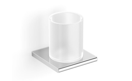 MILANO – Handle with cup / chrome, matt glass