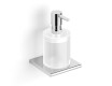 MILANO – Liquid soap dispenser / chrome, frosted glass