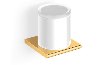 MILANO – Liquid soap dispenser / bottom-feed system / glossy gold