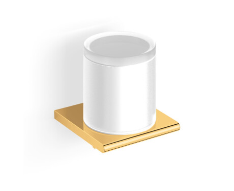 MILANO – Liquid soap dispenser / bottom-feed system / glossy gold