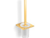 MILANO – Wall-mounted toilet brush / glossy gold