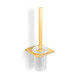 MILANO – Wall-mounted toilet brush / glossy gold #1