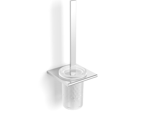MILANO – Wall-mounted toilet brush / chrome