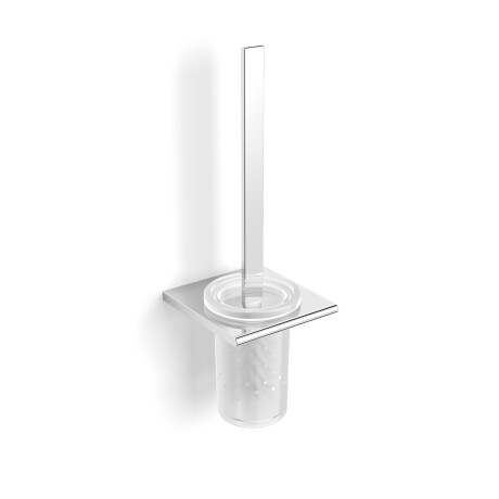 MILANO – Wall-mounted toilet brush / chrome #1
