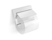MILANO – Toilet roll holder / swivelling with cover / chrome