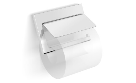 MILANO – Toilet roll holder / swivelling with cover / chrome
