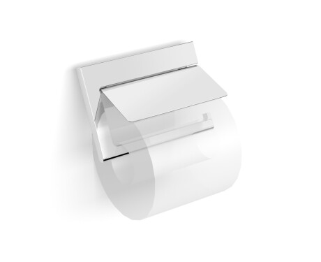 MILANO – Toilet roll holder / swivelling with cover / chrome