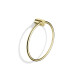 MEGAN – Towel hook / brushed champagne gold #1