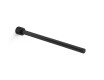 MEGAN – Towel rail / single, vertical / matt black