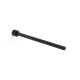 MEGAN – Towel rail / single, vertical / matt black #1