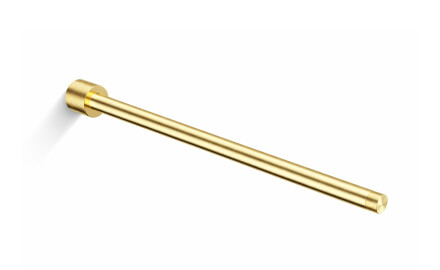 MEGAN – Towel rail / single vertical / brushed champagne gold