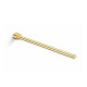 MEGAN – Towel rail / single vertical / brushed champagne gold #1