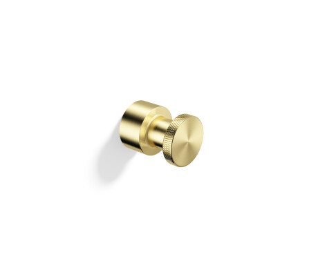 MEGAN – Single towel hook / brushed champagne gold