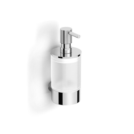 MEGAN – Liquid soap dispenser / chrome, frosted glass #1