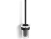 MEGAN – Wall-mounted toilet brush / matt black