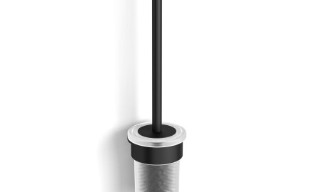 MEGAN – Wall-mounted toilet brush / matt black