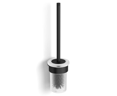 MEGAN – Wall-mounted toilet brush / matt black