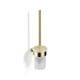 MEGAN – Wall-mounted toilet brush / brushed champagne gold #1
