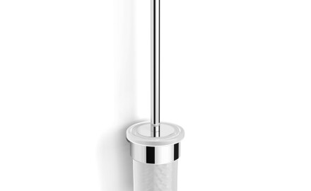 MEGAN – Wall-mounted toilet brush / chrome