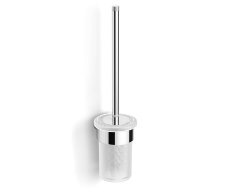 MEGAN – Wall-mounted toilet brush / chrome