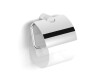 MEGAN – Toilet roll holder / with cover / chrome
