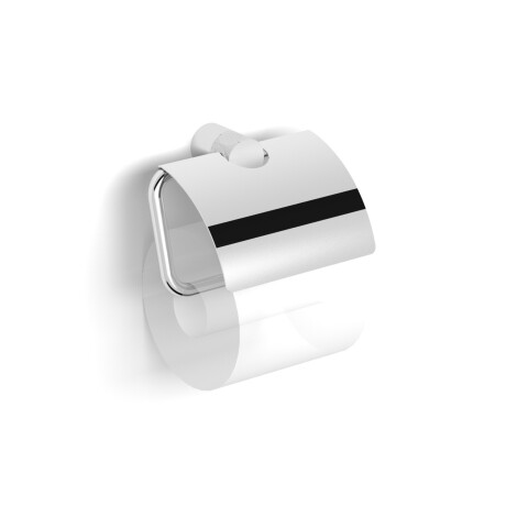 MEGAN – Toilet roll holder / with cover / chrome #1