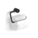 MEGAN – Toilet roll holder / swivelling, without cover / matt black #1
