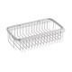 Basket 30x14x9 / brushed steel #1