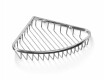 Corner basket 20x20x4 / chrome