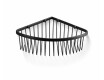 Corner basket 20x20x9 / matt black