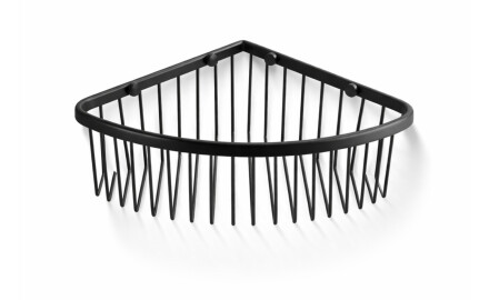 Corner basket 20x20x9 / matt black