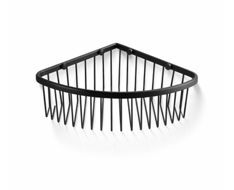 Corner basket 20x20x9 / matt black
