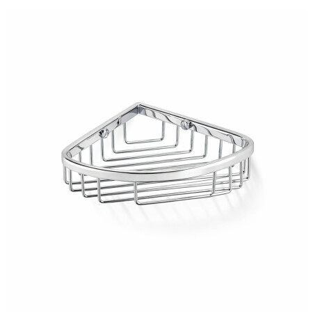 Corner basket 12x12x3 / chrome #1