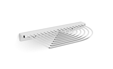 Corner wire shelf 20x12 / chrome