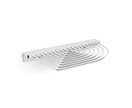 Corner wire shelf 20x12 / chrome