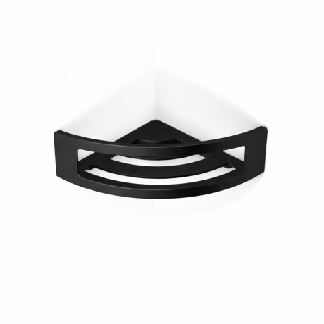 Basket – corner shelf 16x16x8 / matt black #1