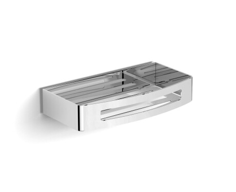 Basket 22x12x4 / Lift & Clean™ mounting / polished steel