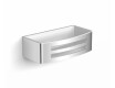 Basket 22x11x6 / white plastic insert / polished steel
