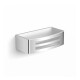 Basket 22x11x6 / white plastic insert / polished steel #1
